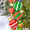 Thumbnail: 10.75 ft. Tall Large Iron "Merry Christmas" Archway with Santa's Elves