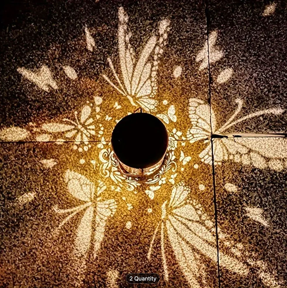 Thumbnail: Dragonfly and Butterfly Solar Lanterns