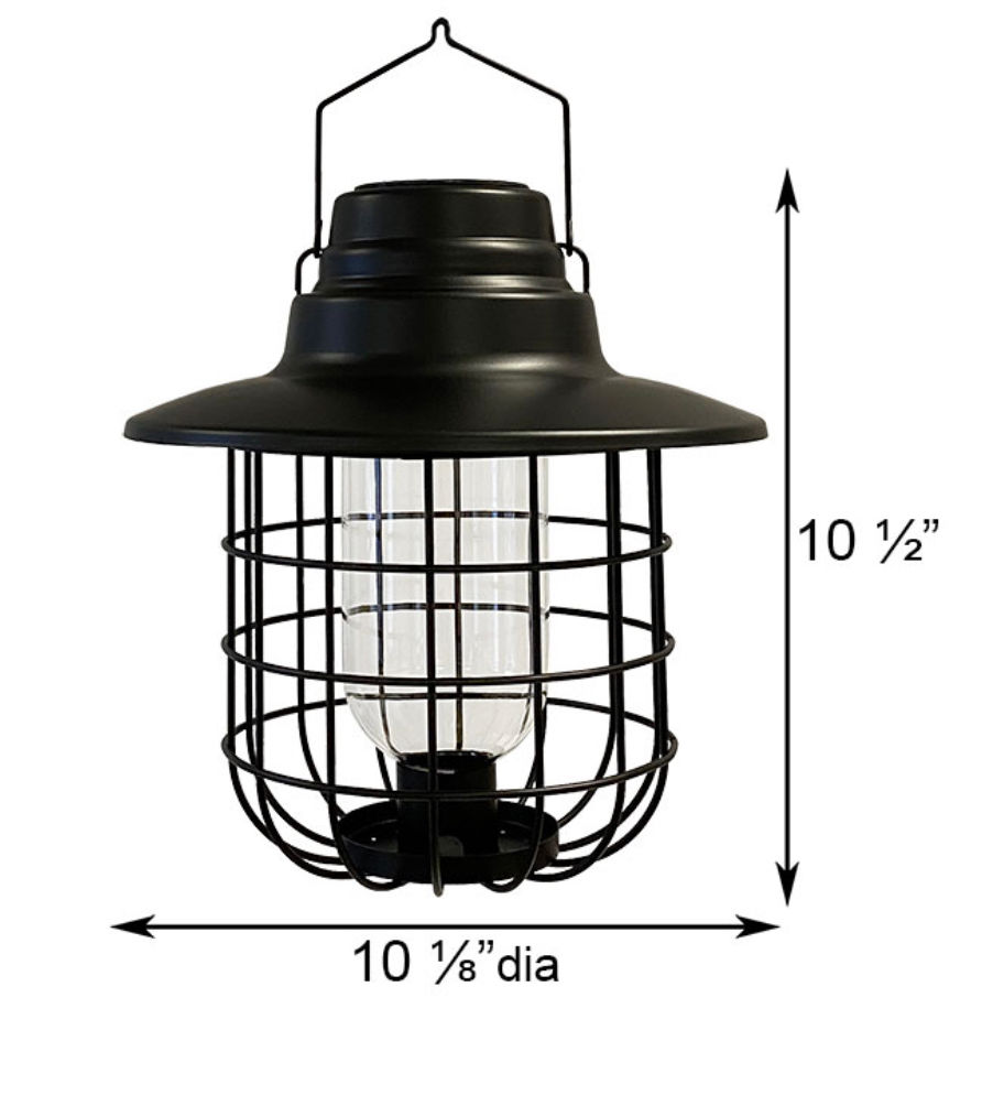 Thumbnail: Woodlink Modern Farmhouse Caged Bird Feeder & Solar Light