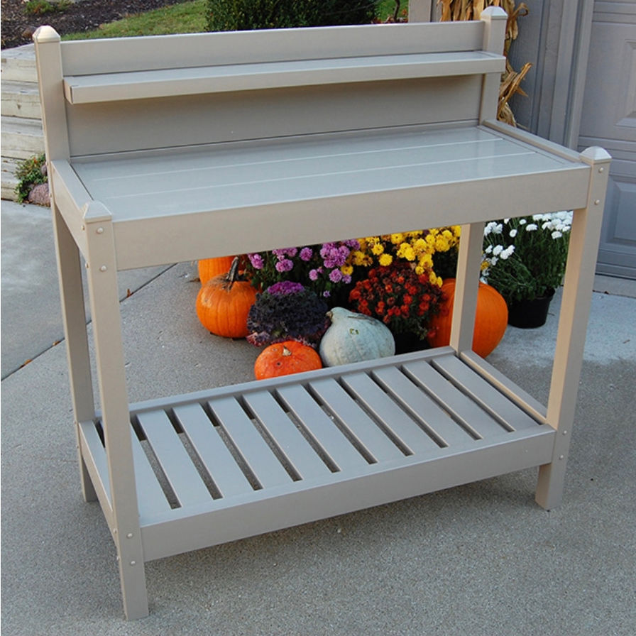 Thumbnail: Dura-Trel Greenfield Potting Bench, mocha