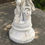 Thumbnail: 65" Tall Magnesium Angel Statue in Antique Grey "Celeste"
