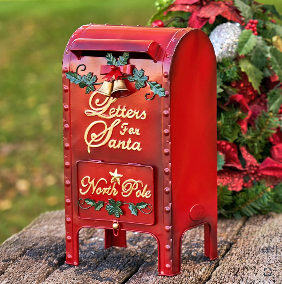 Thumbnail: "Letters for Santa" Christmas Mailbox