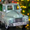 Thumbnail: Iron Christmas Old Style Truck with Tree, soft green