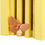 Thumbnail: Heartwood "Flutterbye" Butterfly House & Pole, Solid Copper Roof, Yellow