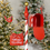 Thumbnail: Standing Christmas Mailbox with Hanging Sign and Cardinal