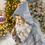 Thumbnail: Olde World Santa Claus Holding Christmas Tree