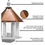 Thumbnail: Wing & A Prayer Azalea Bird Feeder, Hammered Copper Roof