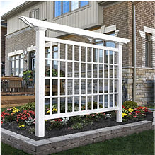 New England Camden Privacy Screen Trellis
