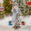 Thumbnail: Olde World Santa Claus Holding Christmas Tree