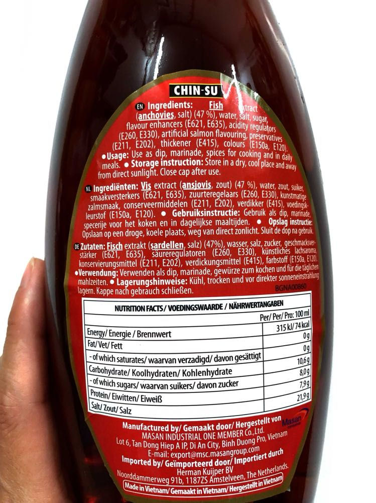 Miniaturbild: Chin-Su Vietnamesische Fisch Sauce 635ml