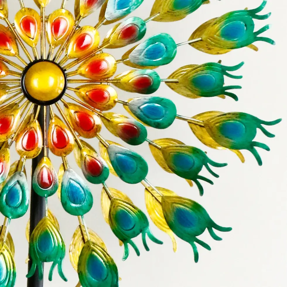 Thumbnail: PEACOCK WIND SPINNER