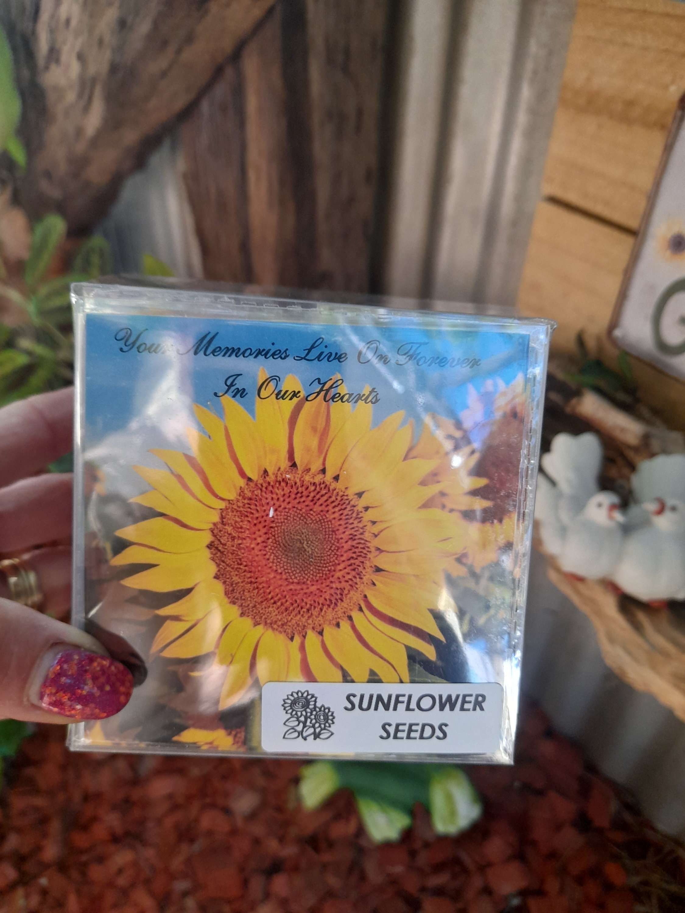 FUNERAL SEED CARD PACK 25