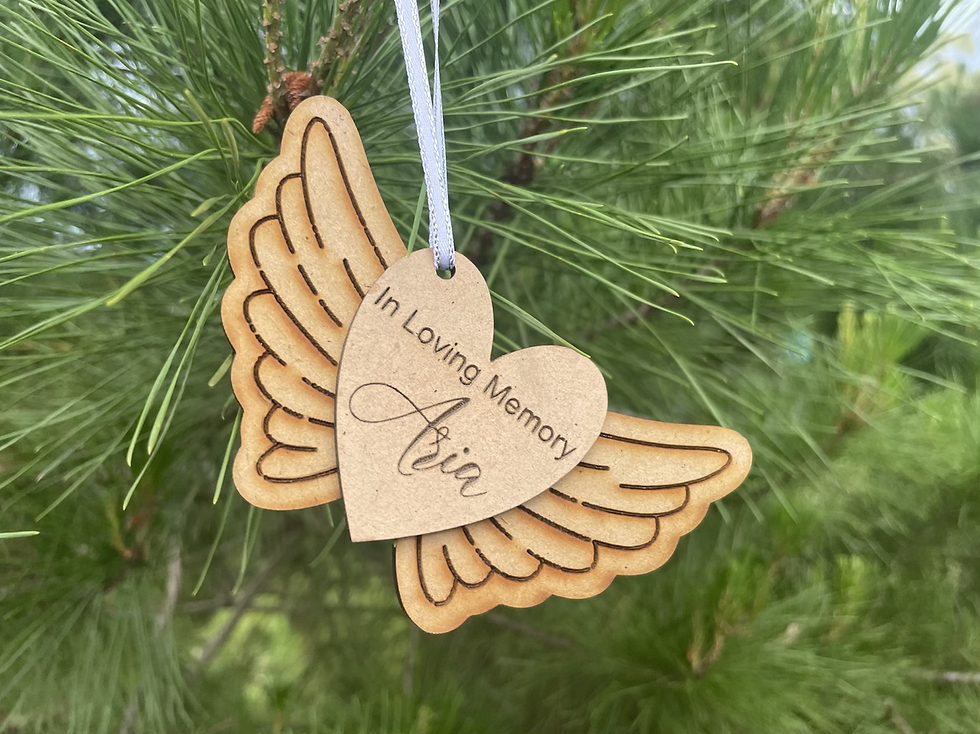 In Loving Memory Christmas Tree Ornament