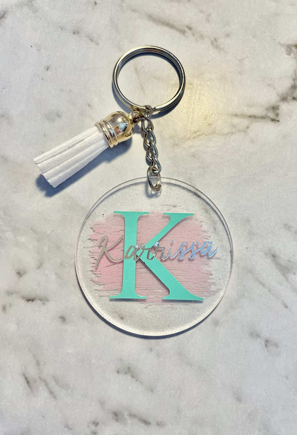 Thumbnail: Personalised 5cm Acrylic Key chains