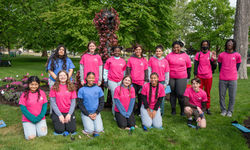 23 May Bronson Park Planting Day 57