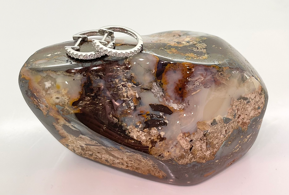 Thumbnail: 0.31ct TDW Diamond Huggie Earrings