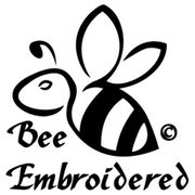 Bee Embroidered