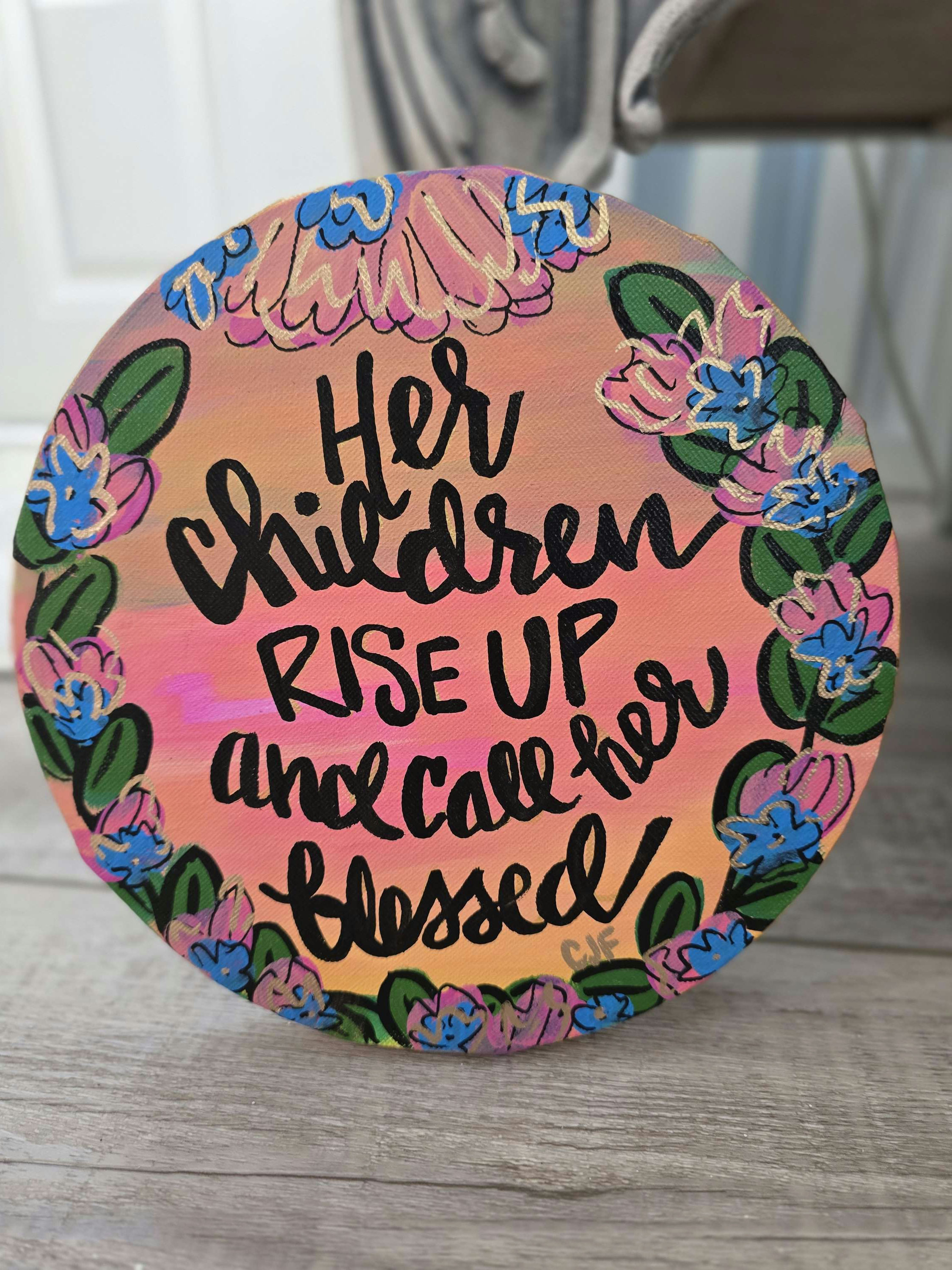 Rise up and call her blessed Original 