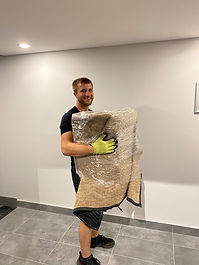 SWOT Services moving wrapped furniture