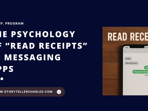 The Psychology of “Read Receipts” in Messaging Apps
