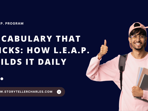Vocabulary That Sticks: How L.E.A.P. Builds It Daily