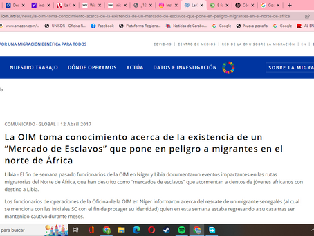 ¡A 400 euros venden a los africanos en Libia!