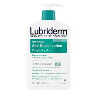 LUBRIDERM INTENSE SKIN REPAIR LOTION ROUGH DRY SKIN 12/16oz