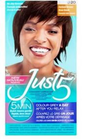 JUST 5 HAIRCOLOR 12PK DARKEST BROWN