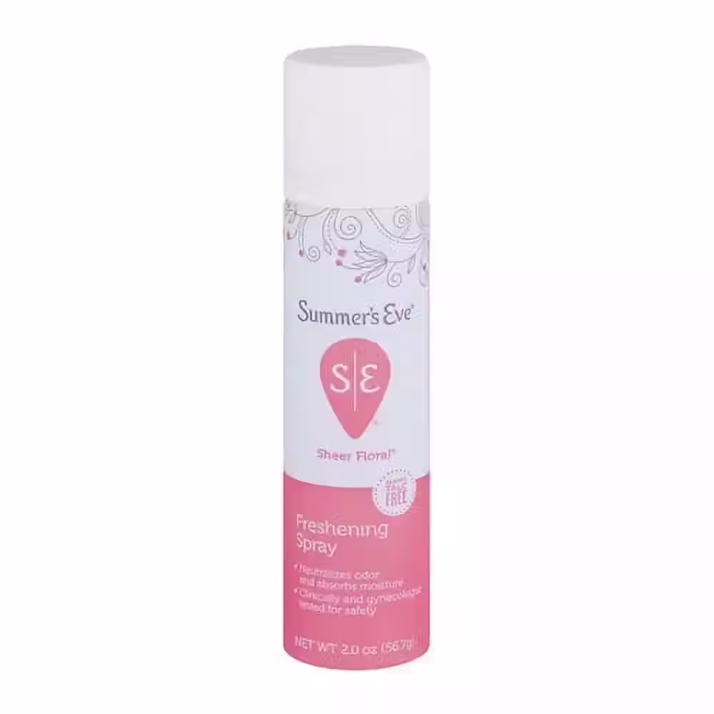 SUMMERS EVE FRESHENING SPRAY 24/2oz SHEER FLORAL DEODORANT
