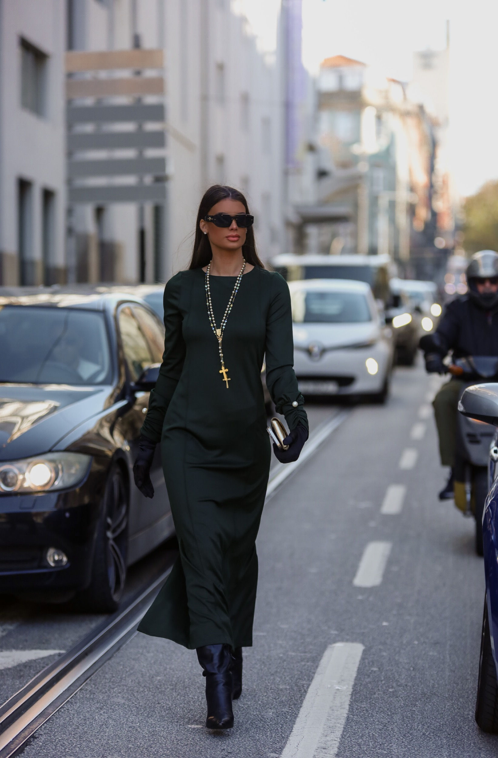 Vestido Midi Aberturas