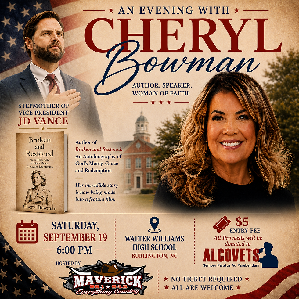 FAITH, FREEDOM AND AN INCREDIBLE STORY OF REDEMPTION with Vice President JD Vance's Step Mother Cheryl Bowman