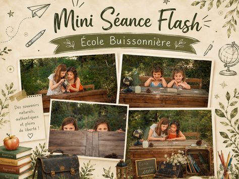 Mini Séance "École Buissonnière"