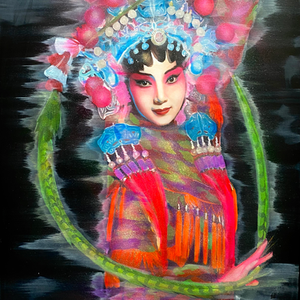 One Night in the Peking female role in action