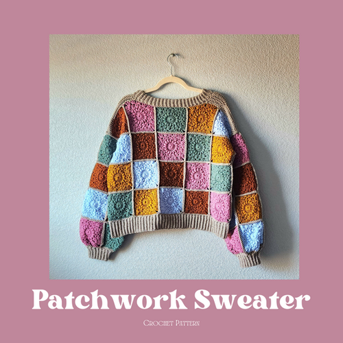 Patchwork Sweater Pattern | Auburn Threads