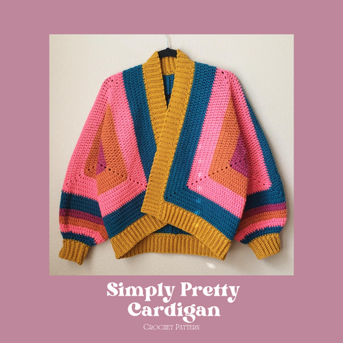 Simply Pretty Cardigan Pattern - Main Image
