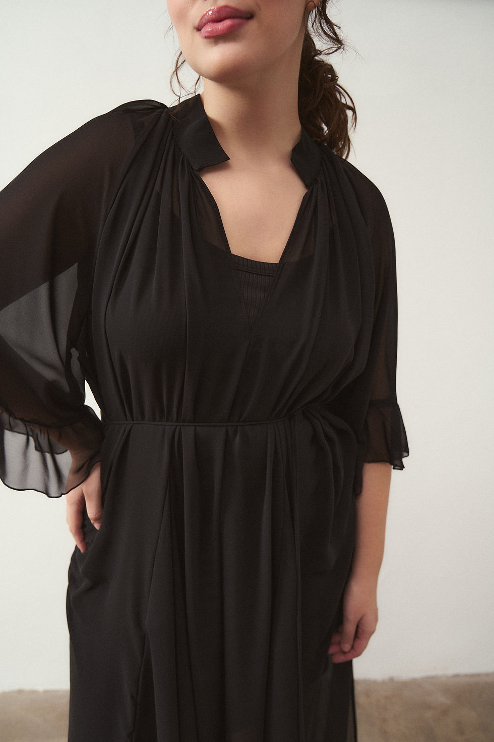 Miniatura: Vestido de Gasa Voile