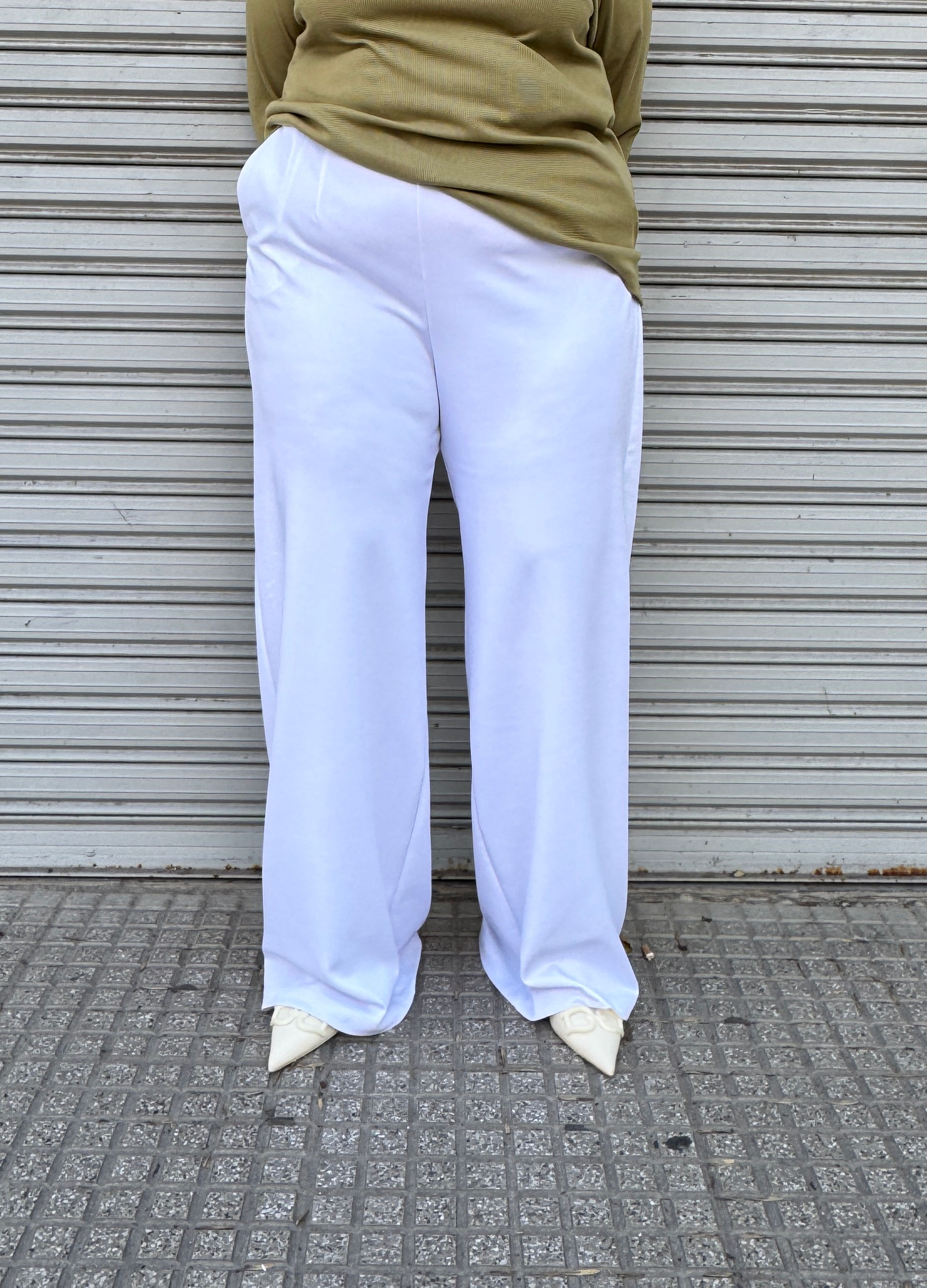 MAYOR Pantalon Pinzas Crep Knit