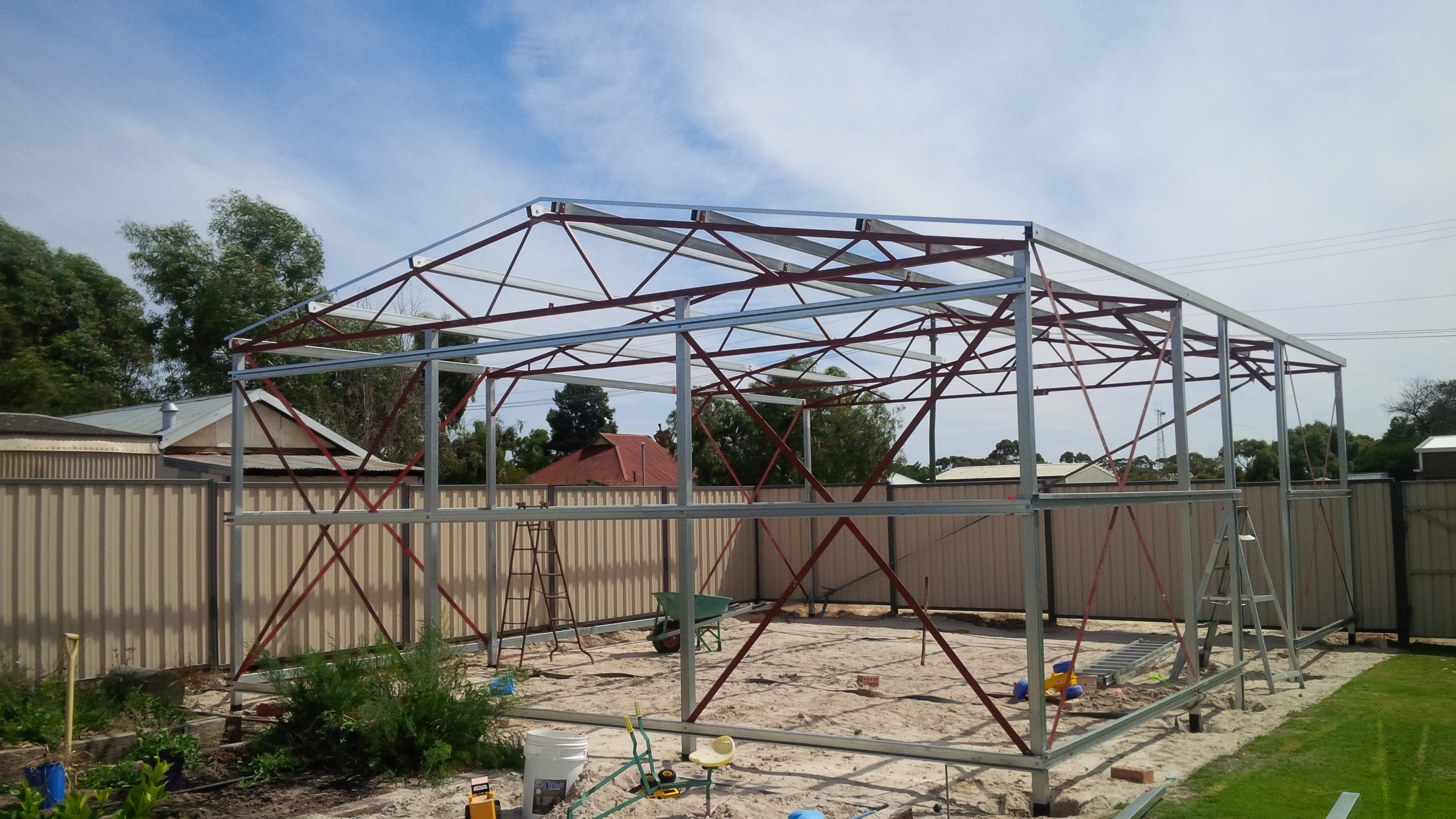 Steel Shed Frames WA Perth Coastline Sheds