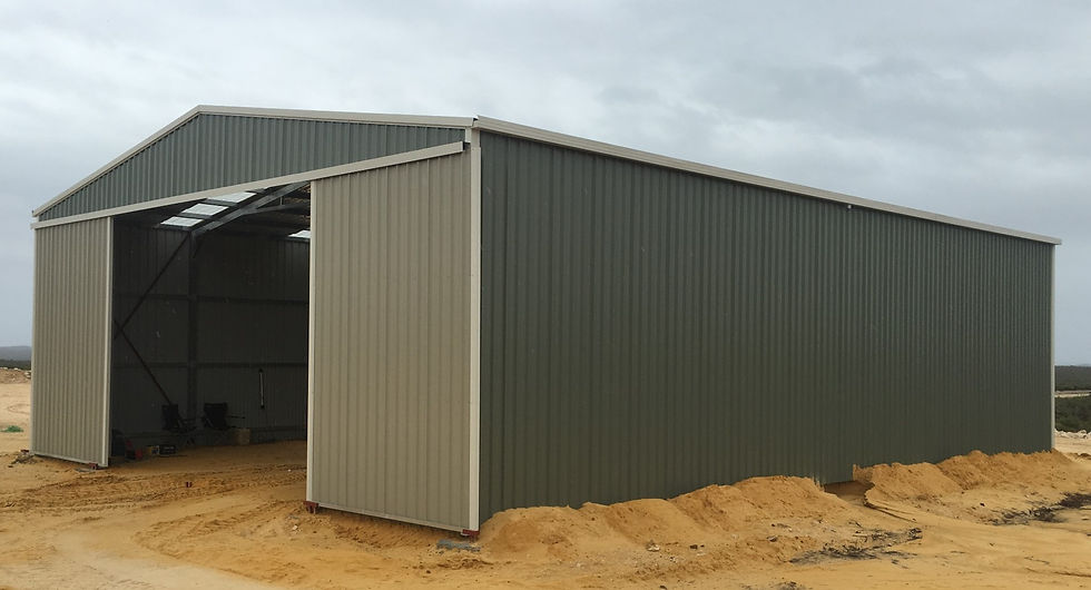 Light Industrial Shed Jurien Bay