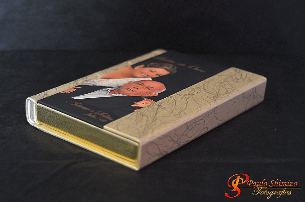 Álbum Livro Luxo - Fecho com Imã