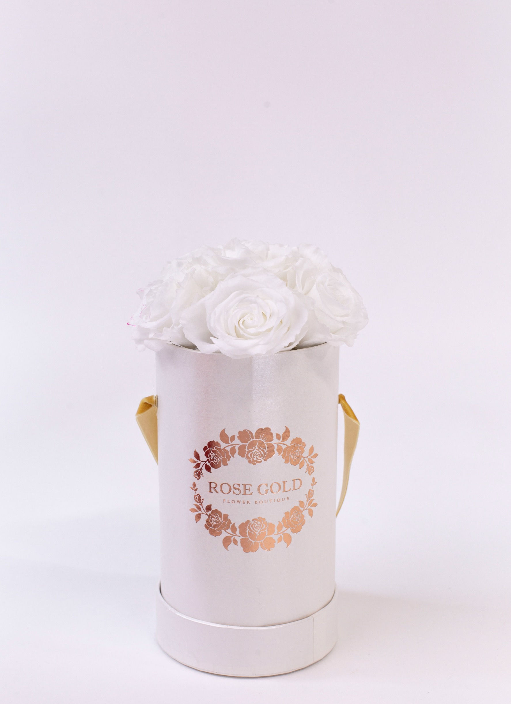 Caixa pequena com rosas preservadas Le Classique