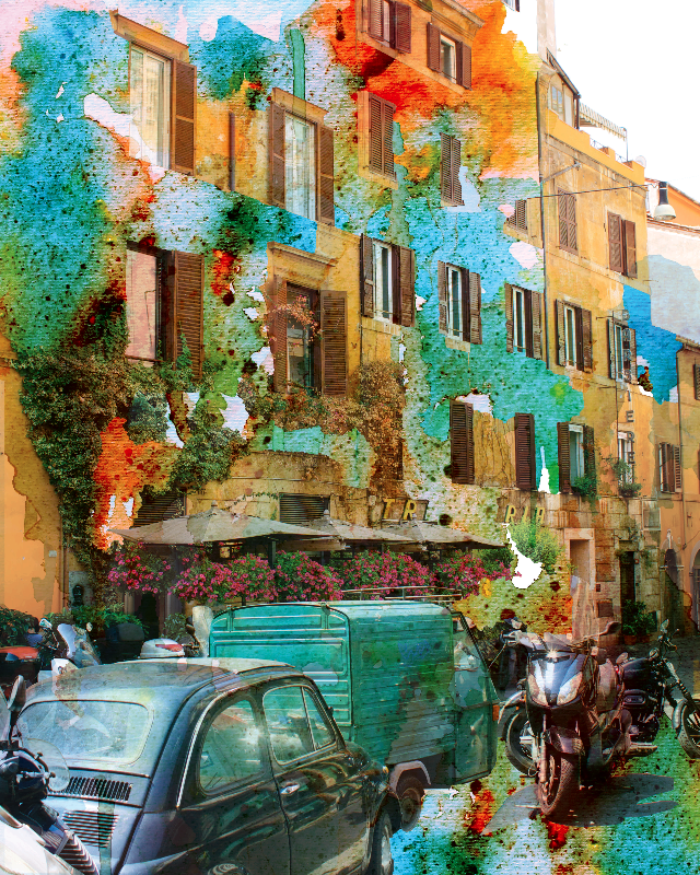 ROME, ITALY POSTER
