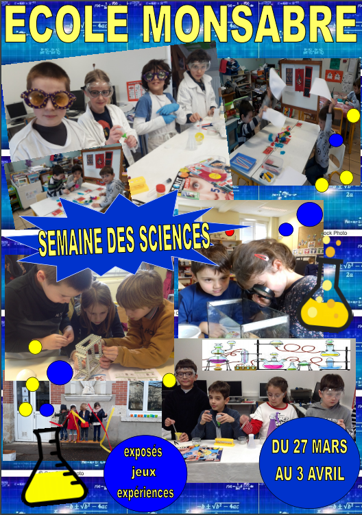 Semaine des Sciences - mars 2020