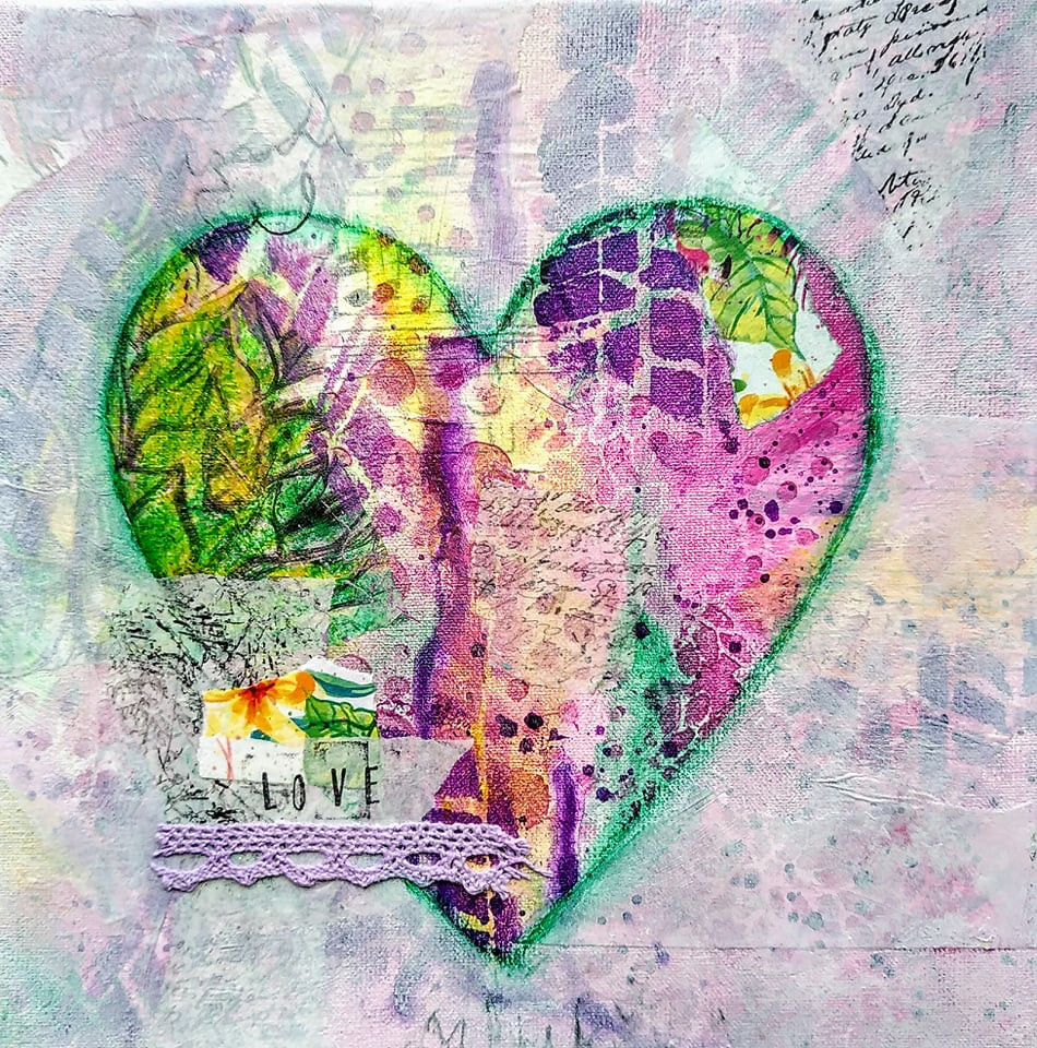 Abstraktes Bild malen | A*line