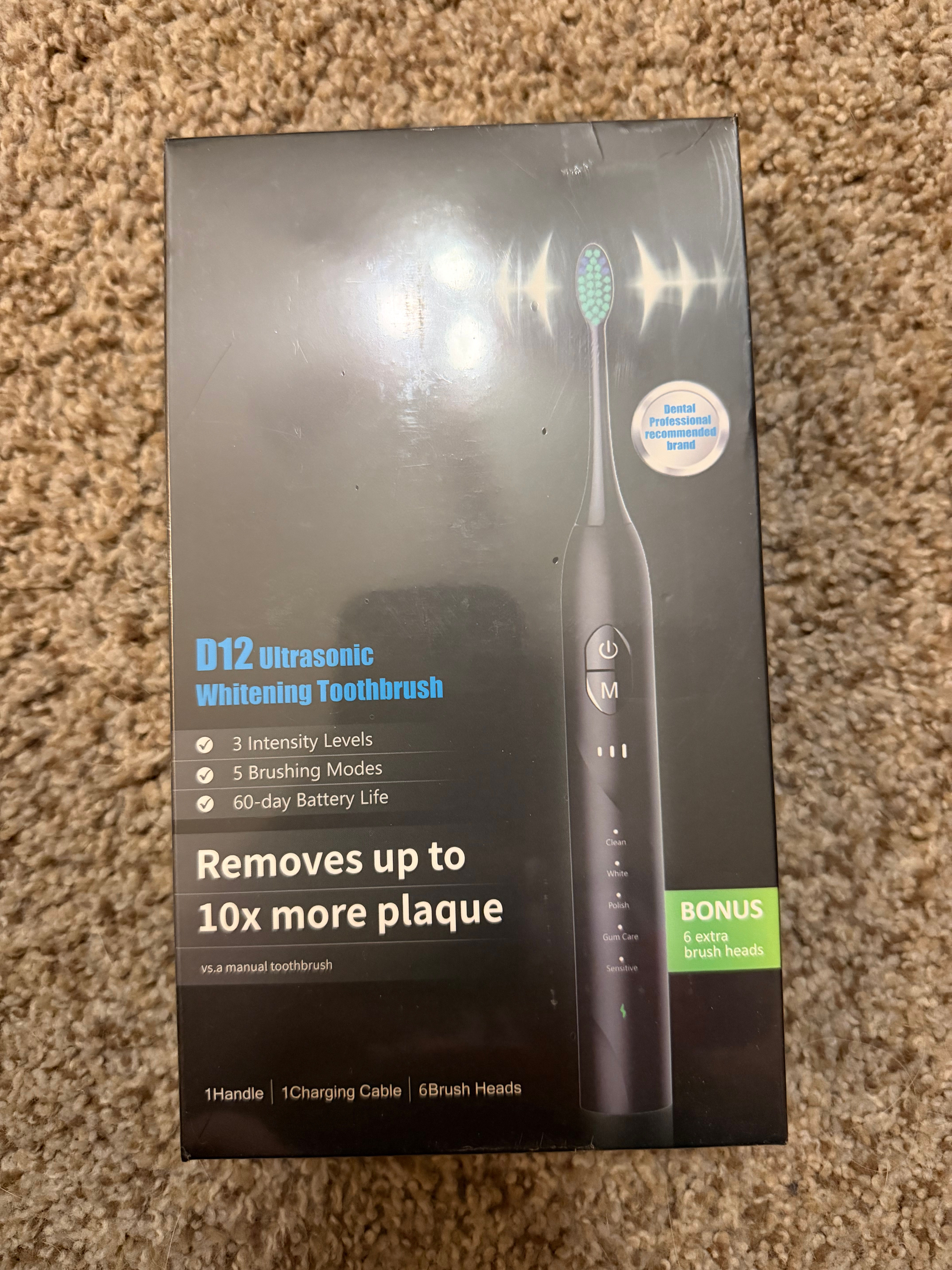 D12 Ultrasonic Toothbrush 