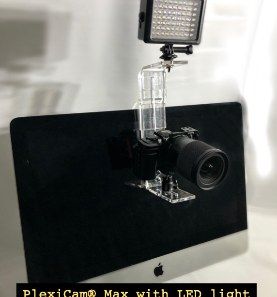 PlexiCam MAX with LED Light and Sony Alpha