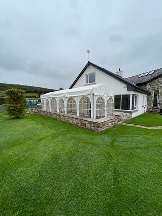 small marquee for party hire