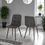 Thumbnail: Fenton Dining Set Charcoal Chairs