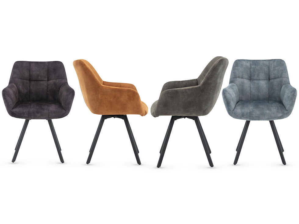 Thumbnail: Jade Swivel Dining Chairs