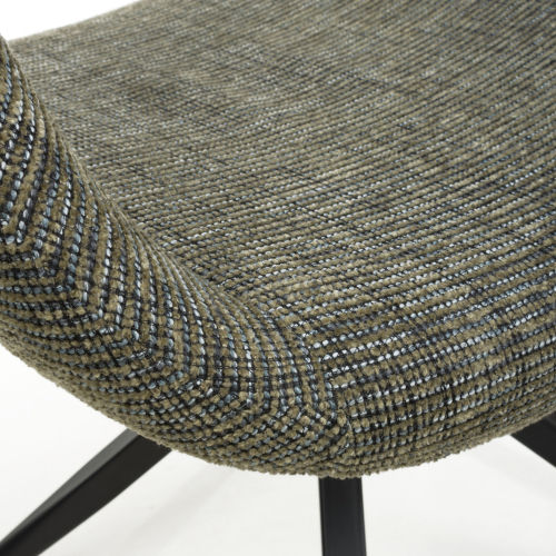 Thumbnail: Athens Natural Dining Table & 4 Olive Swivel Chairs